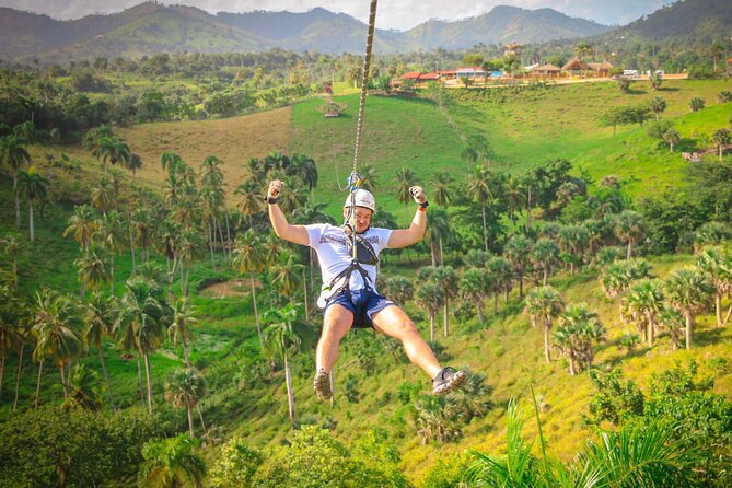 Punta Cana Zipline Adventure with Buggies and Horseback Riding - Dune buggies: guided, muddy, and built for river runs