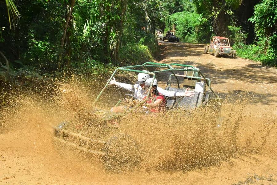 Punta Cana: Zipline, Chairlift, Buggy & Horse Ride Adventure - Horseback through the jungle: calm rides, wildlife chances