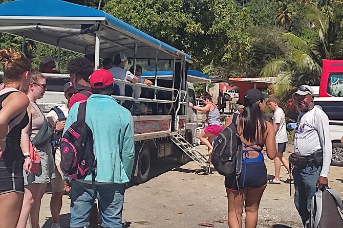 Samana Full Day -baracardi island, horses, lemon waterfall - Horseback Riding to the Falls: Fun, Support, and Tip Culture