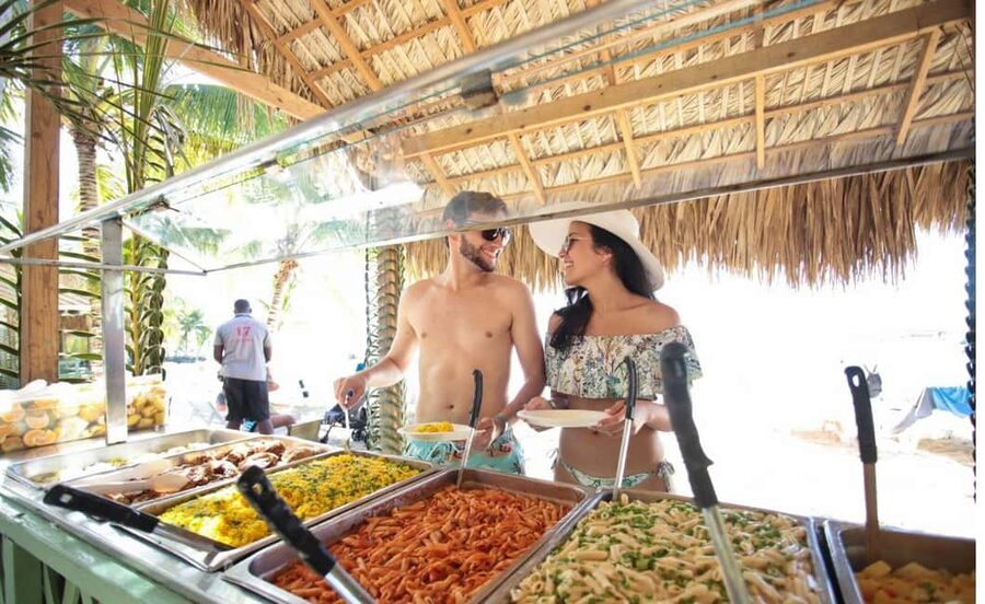 Saona Island all day with lunch and open bar departing from Punta Cana - Catamaran ride first, speedboat back: why you feel the whole journey