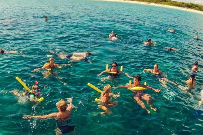 Saona Island Catamaran Adventure with Free Food and Transportation - Piscina Naturalmente swim stop, short and memorable