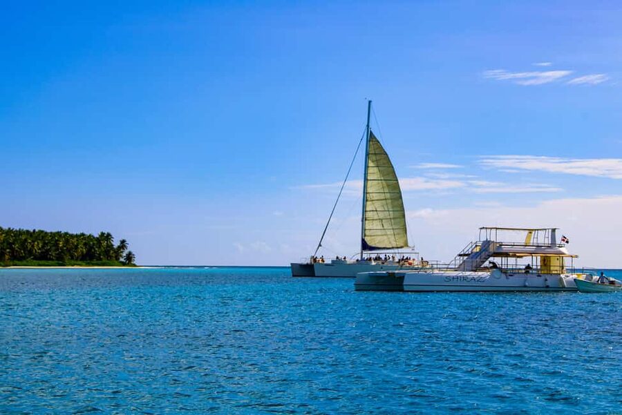 Saona Island Day Trip + Lunch + Open Bar from Punta Cana - The road to Bayahibe: air-conditioned comfort during a long transfer