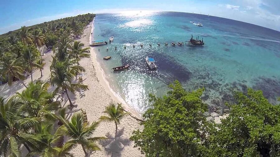 Saona Island from Punta Cana Day Trip with Open Bar - Cruise along the coast to the Natural Pools