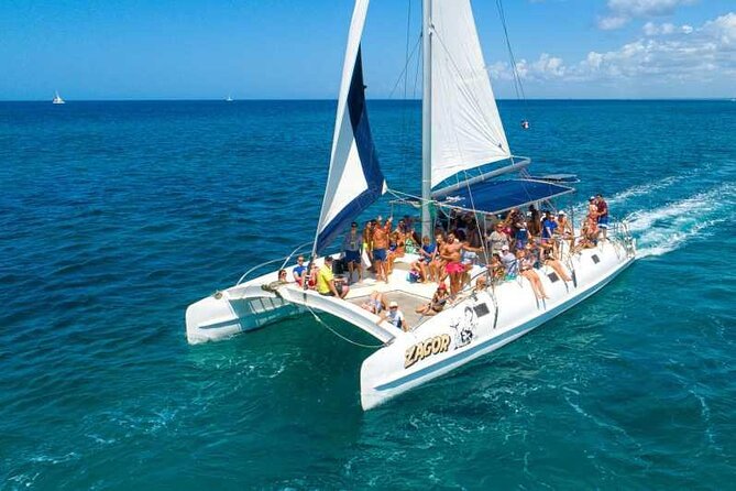 Saona Island Full Day Adventure From Punta Cana & Bavaro - Catamaran and Snorkeling: Switching from Air to Water