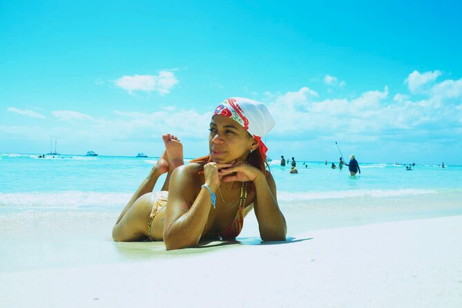 Saona Island Full-Day Tour from Punta Cana Bayahibe All Inclusive - Isla Saona beach time: crystal water, lunch, and unlimited drinks