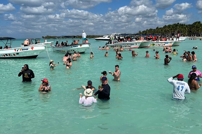 Saona Island Full Day Tour with Buffet Lunch, Paella, & Open Bar - Palmilla Natural Pool: 30 Minutes in Shallow, Clear Water