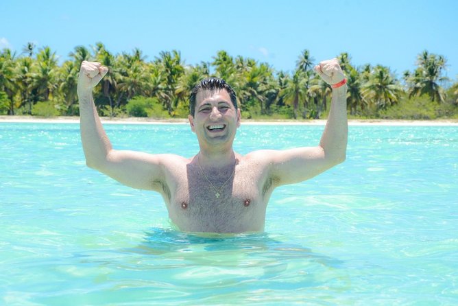 Saona Island Paradise Full Day - all inclusive. From Punta Cana & Bayahibe - Catamaran return: party vibes, dancing, and a different kind of energy
