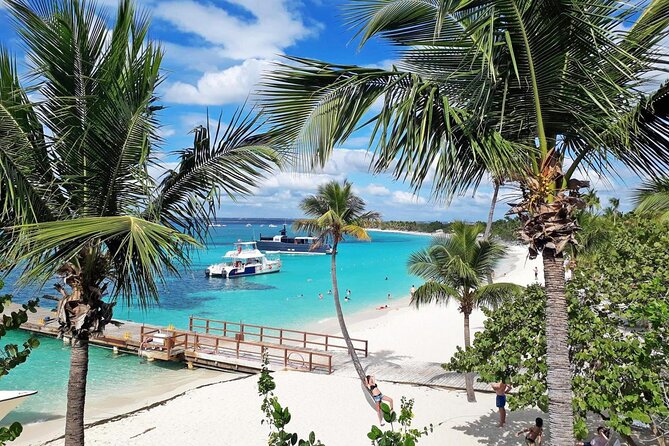 Saona Island Tour from Punta Cana with Lunch, Open Bar & Pickup - Saona Island: nearly 3 hours on white sand and snorkeling time