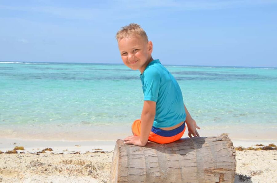 Saona Special Tour: 4 Beaches with Canto from Punta Cana - Saona Paradise VIP beach: sunbeds, bathrooms, and a big buffet