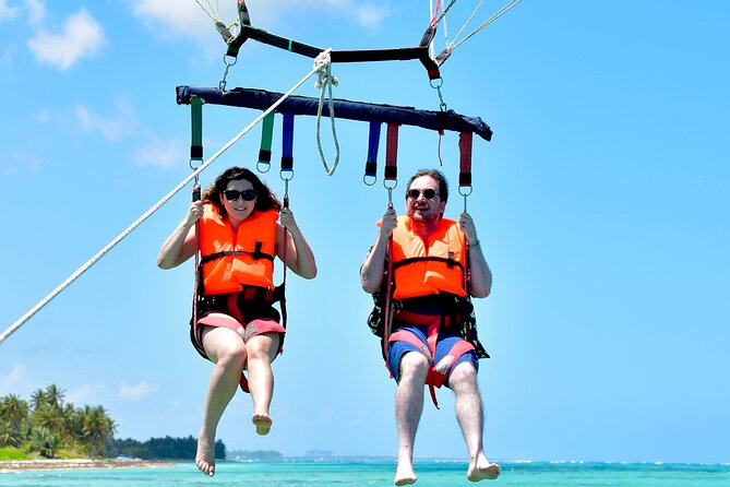 Sharks & Stingrays Snorkeling in Punta Cana with Parasailing - Parasailing over Punta Cana, with weight and wind limits