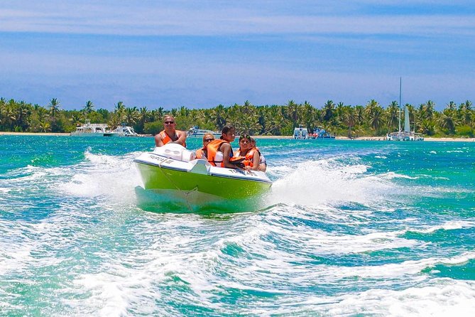 Speed Boat - from Punta Cana! - Natural Pool Stop and the Caribbean Views (About 45 Minutes)