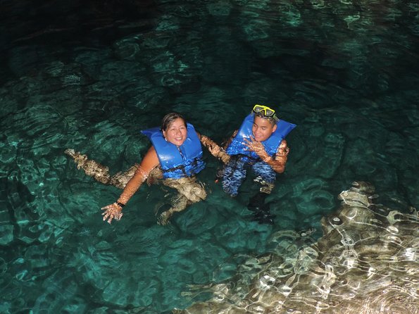 Ultimate Dune Buggy and ATV Adventure with Cenote, Beach & Ranch - Hoyos del Salado cenote and the cave swim: the highlight most people remember