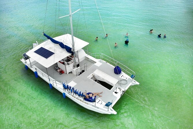 VIP Catamaran with Snorkeling - What you get for $75: transport, gear, drinks, and snacks