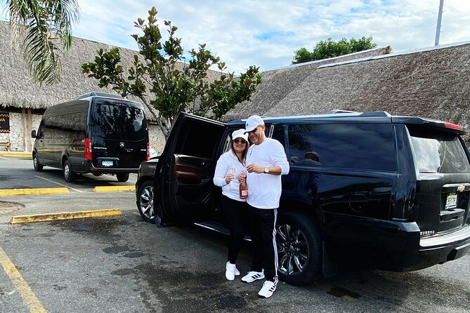 VIP SUV Airport Transfer from Punta Cana/Bavaro - SUV comfort, bottled water, and child-seat peace of mind