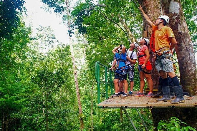 Zip Line - Half Day Adventure - Cable Mega Splash: The Water Landing Moment