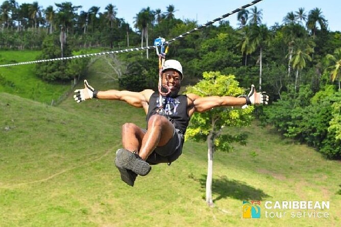Ziplining from Punta Cana - Unique Carbon Fiber lines in Punta Cana - Key highlights at a glance
